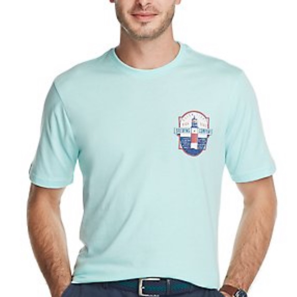 NWT! IZOD Graphic Tee. Size XL. Pastel Green